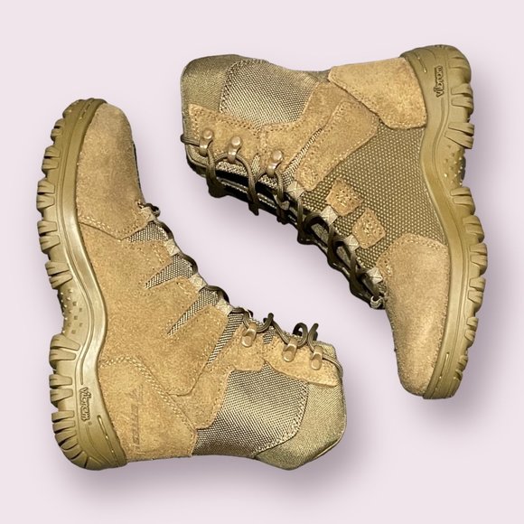 NIB Bates E05580 Men's Maneuver Hot Weather Boots - Vibram Soles - Size 4 - Picture 4 of 8